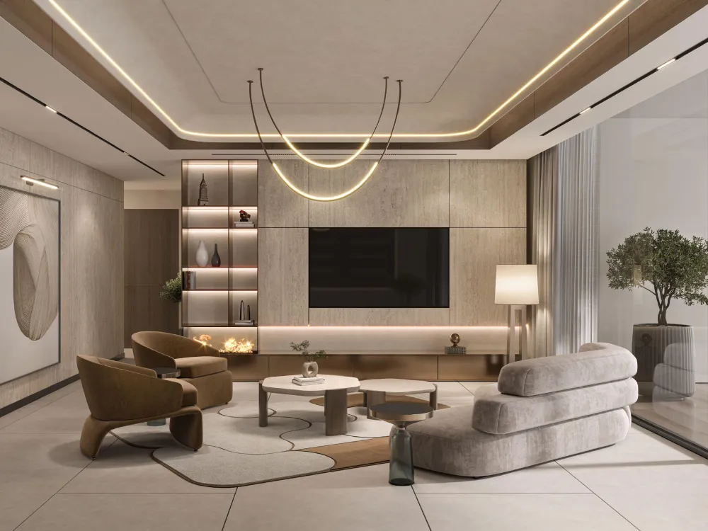 Tivano by Ays Developer-Living Room